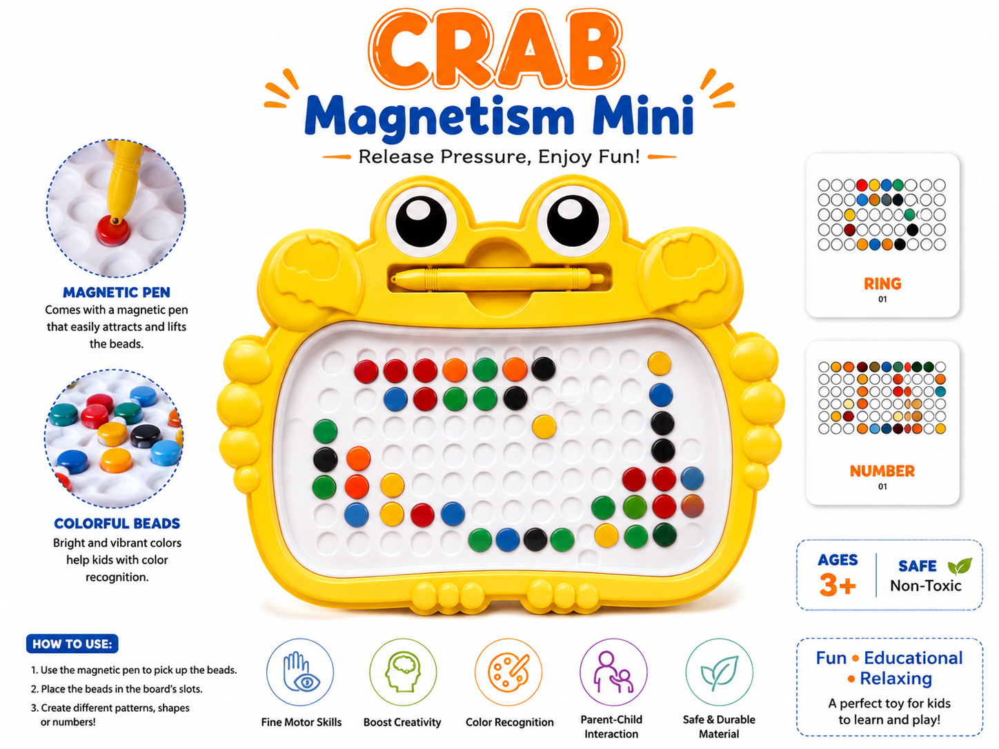 Mini Magnetismo-Crab