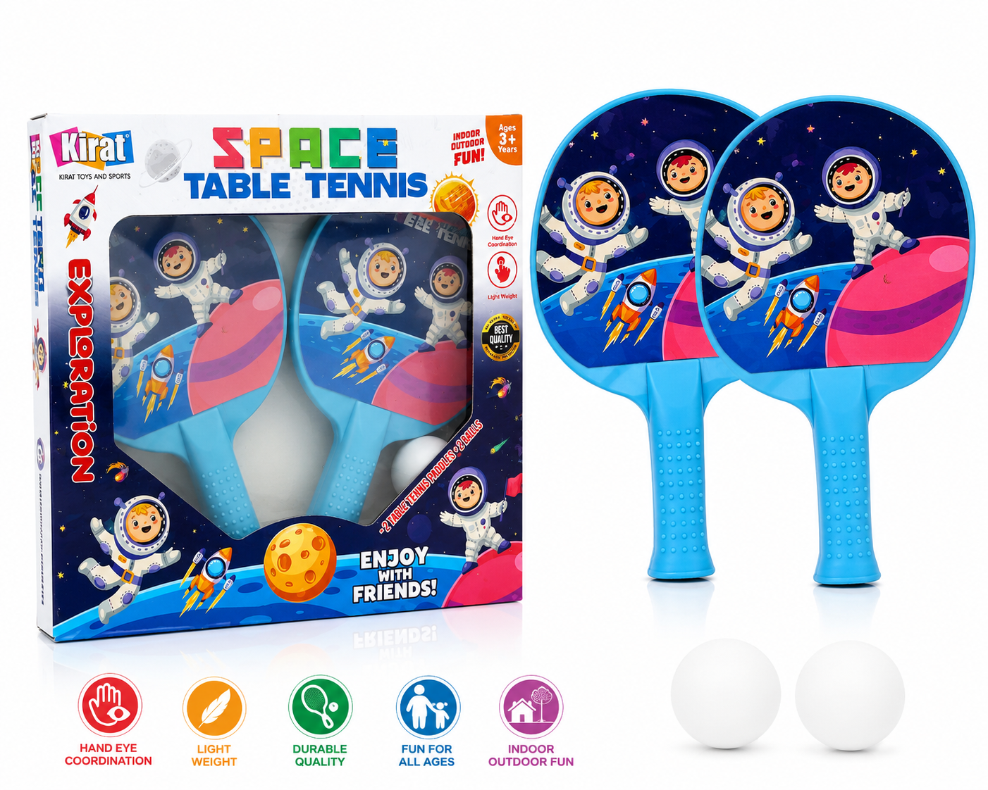 Kirat Table Tennis Racket-Space