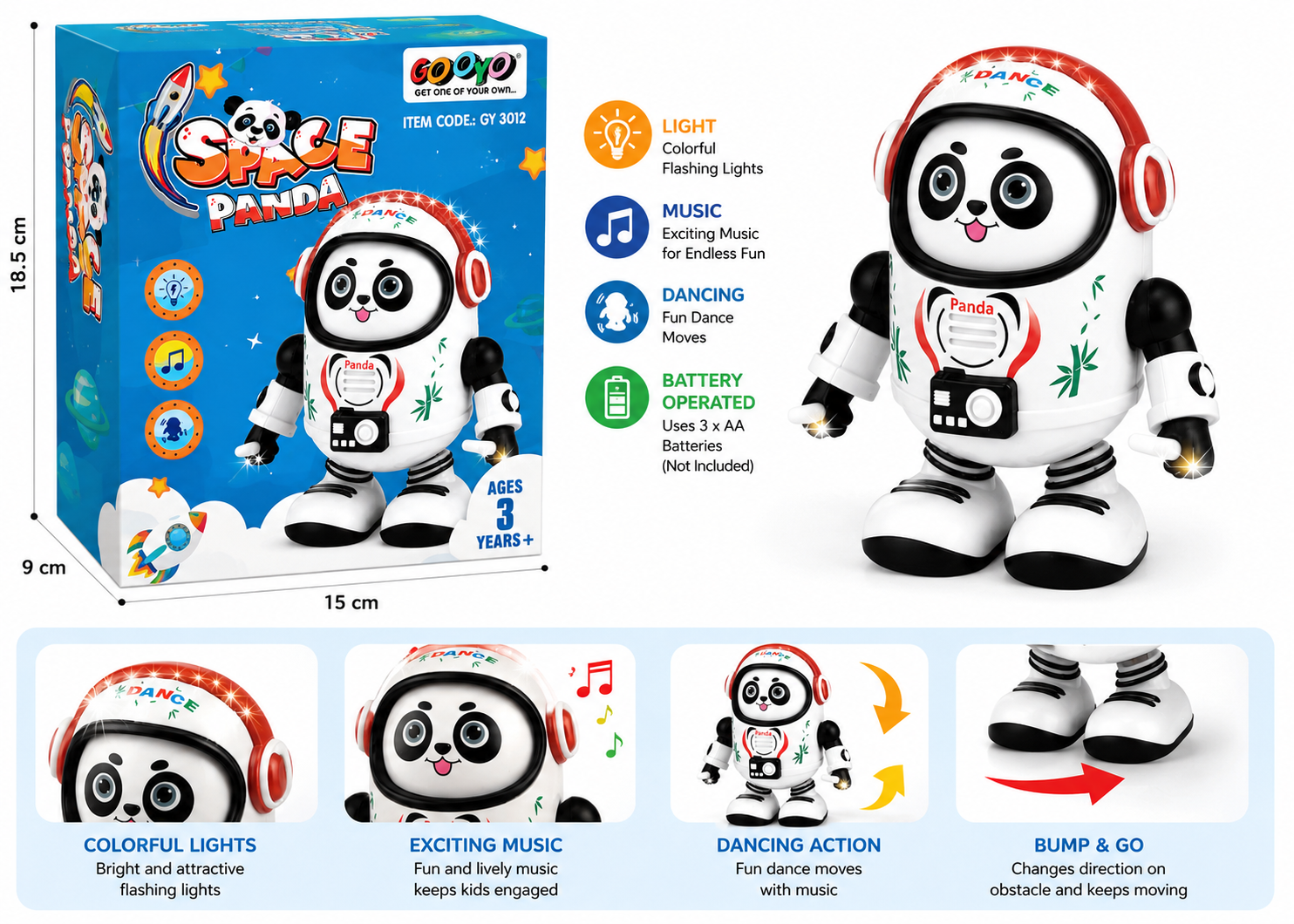 Gooyo Space Panda