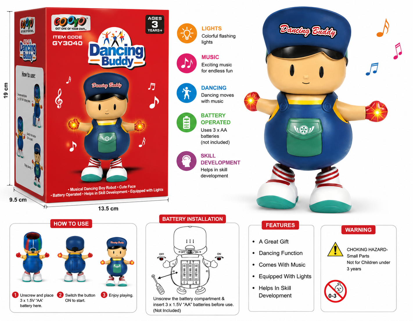 Gooyo Dancing Buddy
